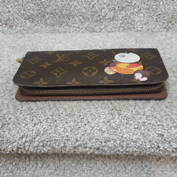 Louis Vuitton murakami panda limited zippy wallet Authentic - Picture 7 of 10